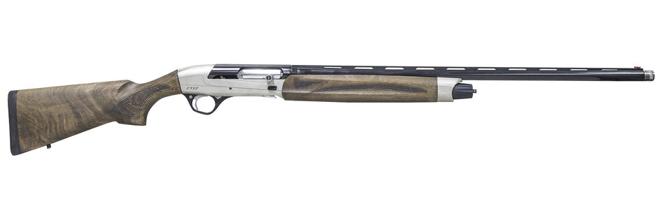 Pointer FT12 12 Gauge Semi-Auto Shotgun - Black/Wood Stock