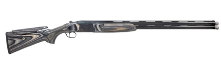 Pointer REXST912BBL12 FT912 Sport Trek Full Size 12 Gauge Break Open 3" 2rd 28" Black Over/Under Vent Rib Barrel, Black Steel Receiver, Adj Comb Gray Laminate Stock, Ambidextrous