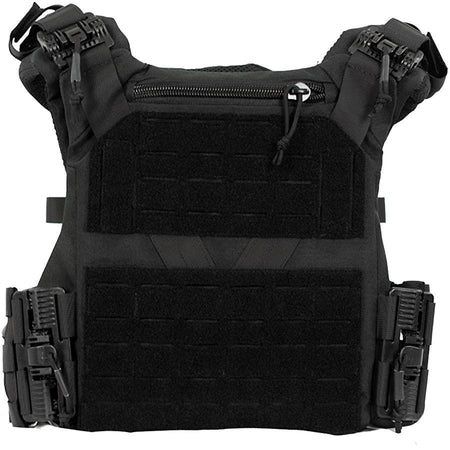 Full Forge Gear MKS Shelter Plate Carrier Black - SAPI Plate Compatible