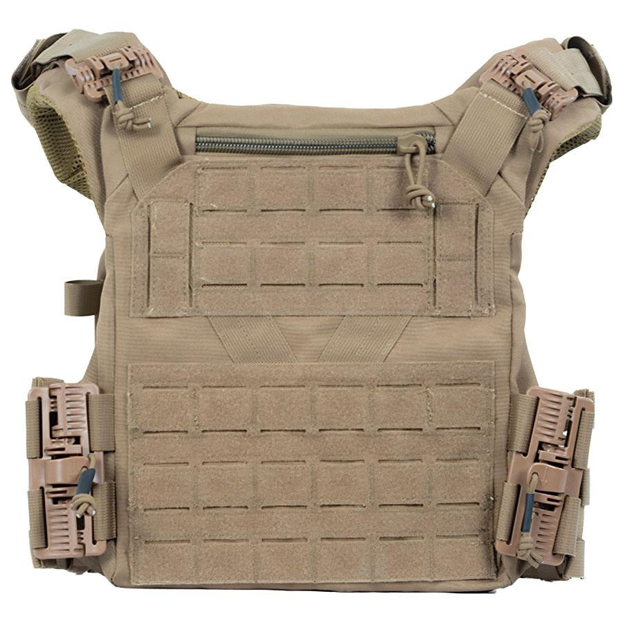 Full Forge Gear MKS Shelter Plate Carrier Tan - SAPI Plate Compatible