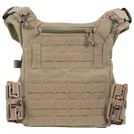 Full Forge Gear MKS Shelter Plate Carrier Tan - SAPI Plate Compatible