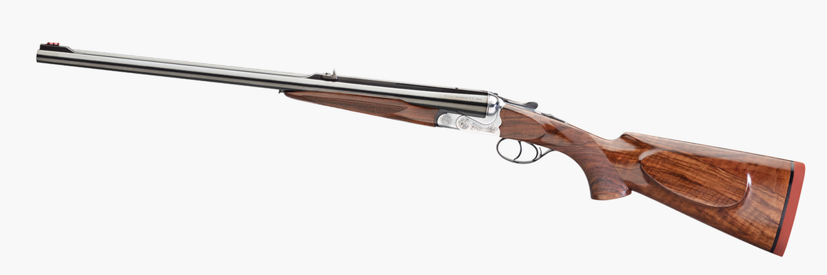 Rizzini USA Rhino Express .470 Nitro Express Double Rifle - 23" Chrome-Lined Barrel, Turkish Walnut Stock