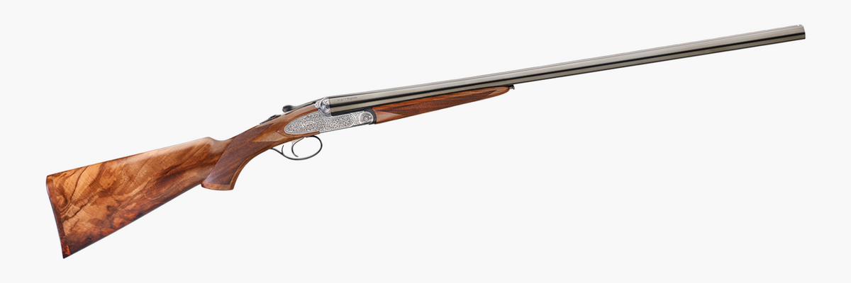 Rizzini BR552 28 Gauge 29" Side-by-Side Shotgun, Blue/Wood Finish