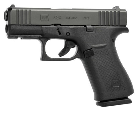 Glock G43X 9mm Luger 15+1 3.41" USA-Made Pistol, Black