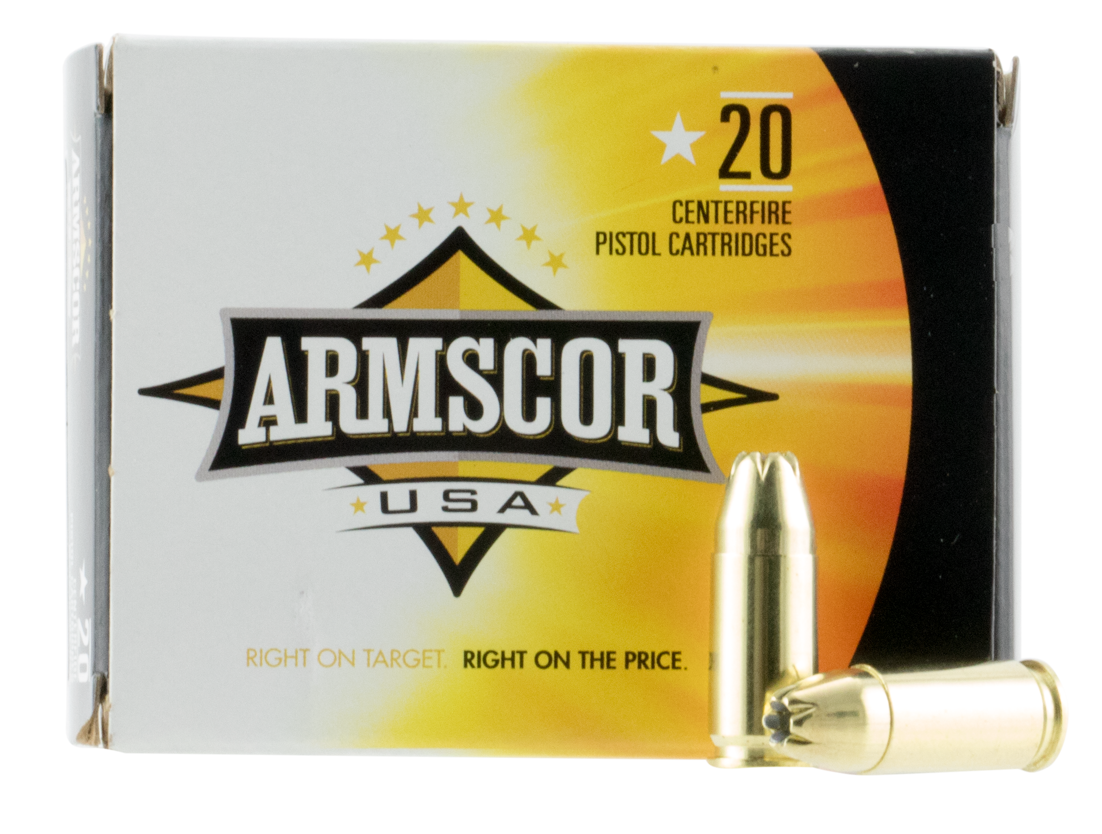 Armscor 9mm Luger/Parabellum AC97N Competition Jacketed Hollow Point JHP 124 Grain