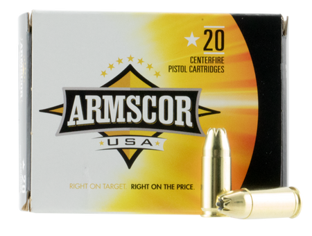 Armscor 9mm Luger/Parabellum AC97N Competition Jacketed Hollow Point JHP 124 Grain