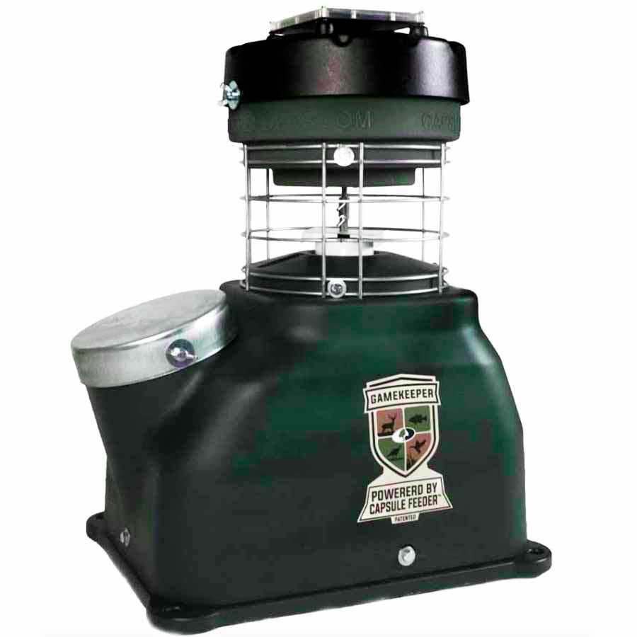 Capsule Feeders Gamekeeper CAP-100 100 lb Wildlife Game Feeder