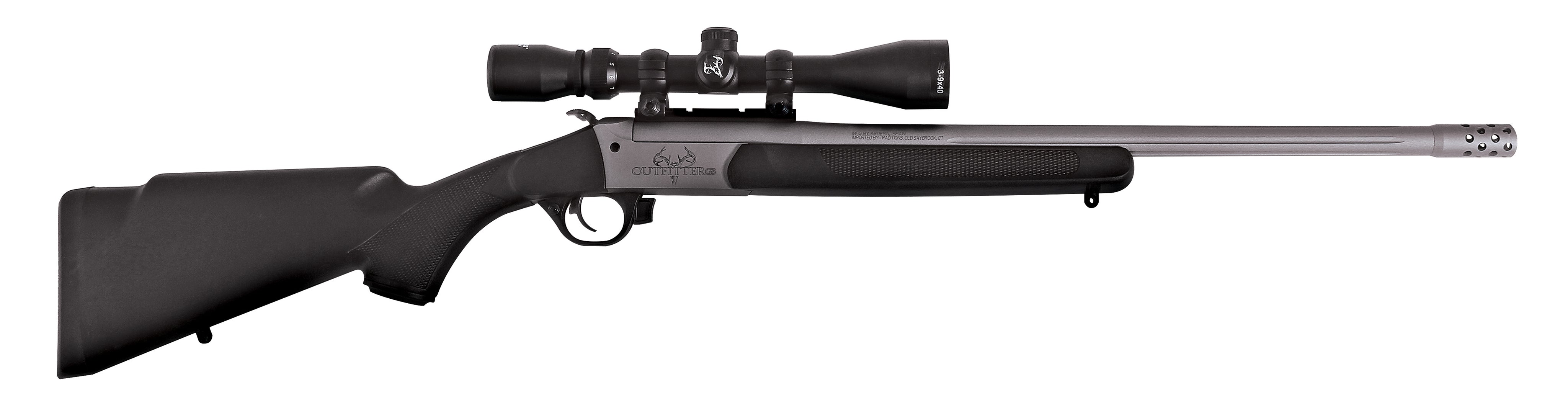 Traditions Outfitter G3 .350 Legend 22" Rifle with 3-9x40 BDC Scope Mounted