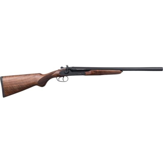 Gforce Arms GF12SXS20 Pancho 12 Gauge Side-By-Side Shotgun, 2-Round, 20" Barrel, Walnut Stock