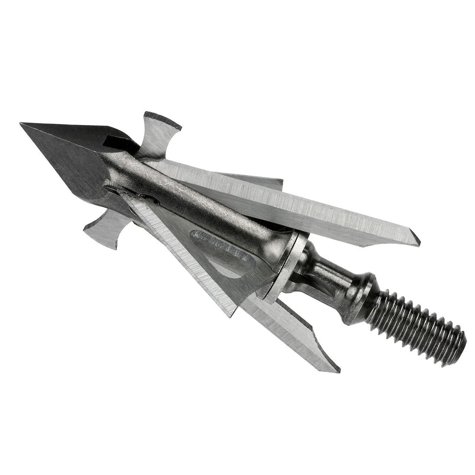 Muzzy Trocar HB Hybrid 4-Blade Crossbow Broadhead 100 Grain 3 Per Pack