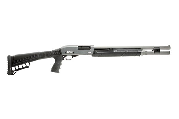 Gforce GF2P12 12 Gauge 20in Cylinder Bore Gray Picatinny Rail Shotgun 7+1