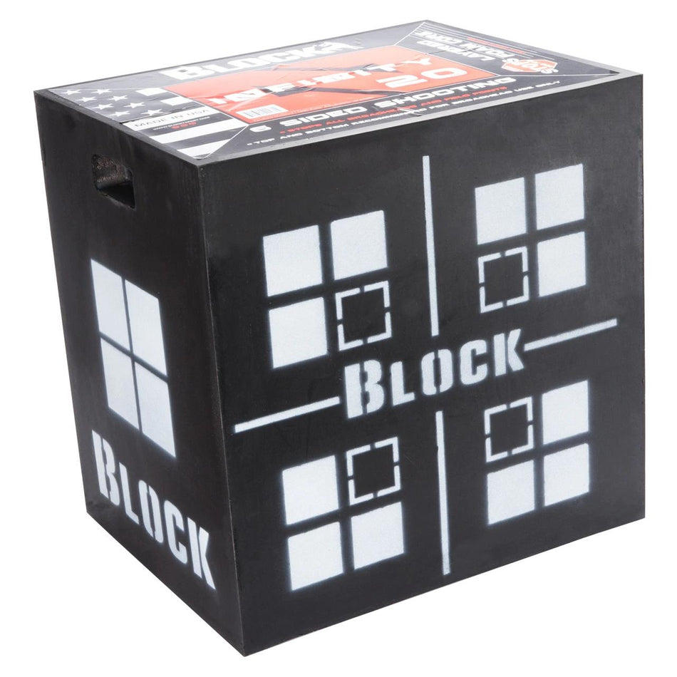 Feradyne BLOCK Infinity 22" Six-Sided Archery Target up to 500 fps
