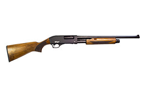 GF3P 12 Gauge Shotgun, 18.5" Barrel, Black/Wood, 4+1 Capacity
