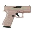 Glock 43x MOS "Glock N Roses" Rose Gold Handgun 9mm Luger 10rd Magazines (2) 3.41" Barrel