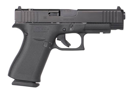 Glock G48 Gen5 MOS Slim Compact 9mm 10+1 4.17" Black Pistol