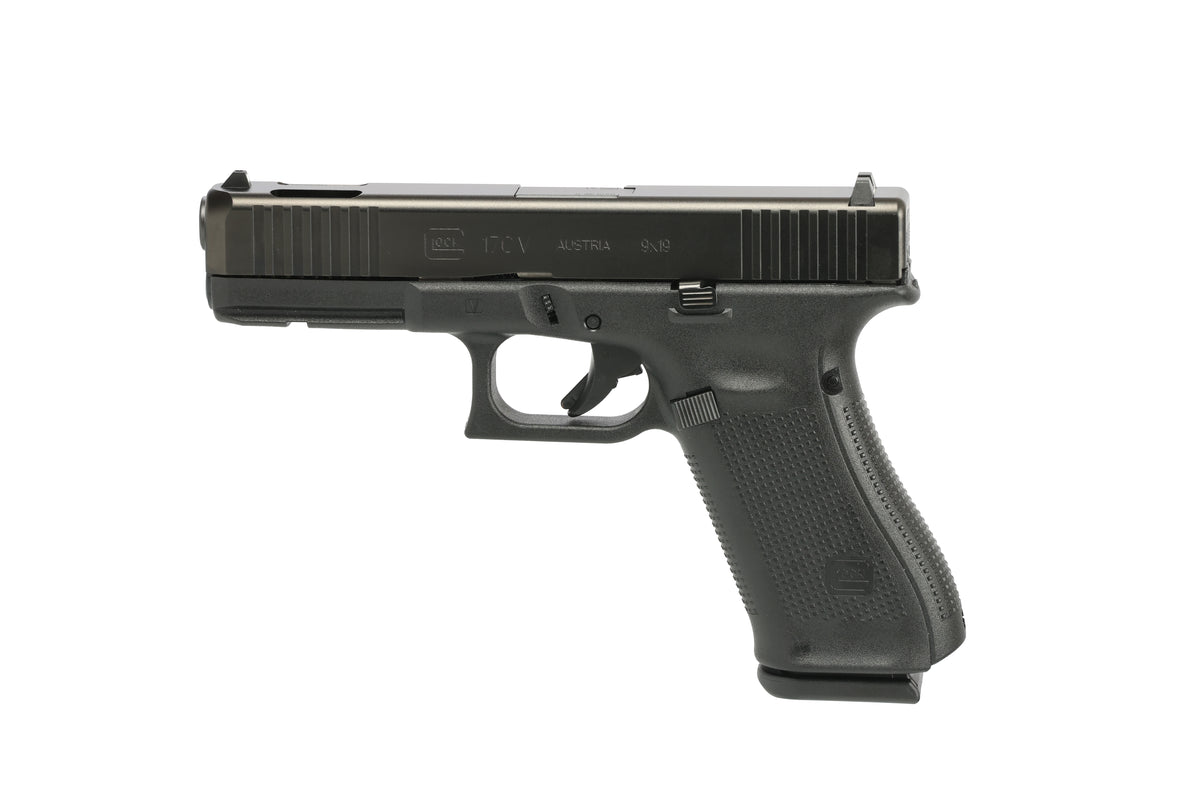 Glock G17C V 9mm 10+1 4.49" Pistol with Front Serrations, 3-10RD Mags