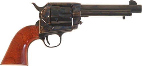 Cimarron Frontier .357 Mag Old Model Case-Colored/Blued 5.5" Walnut Grip Revolver