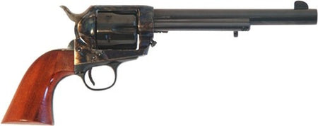 Cimarron Frontier .357 Mag Old Model Case-Colored/Blued 7.5" Walnut Grip Revolver