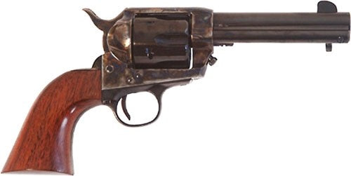 Cimarron Frontier .44-40 Win Old Model Case-Colored/Blued 4.75" Walnut Grip Revolver
