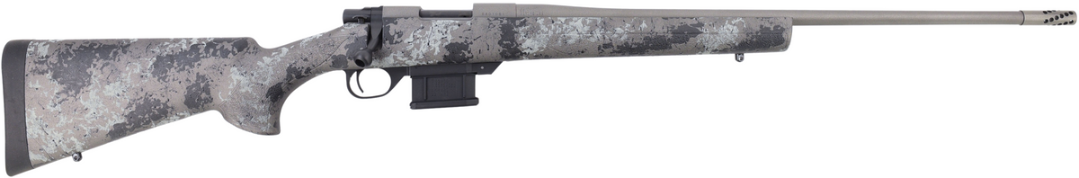 Howa 1500 Fence Line 6mm ARC 20" Threaded Barrel Rifle - Gray Light Camo