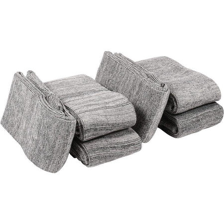 Allen 52" Silicone-Treated Knit Gun Socks for Rifle/Shotgun 6-Pack Gray