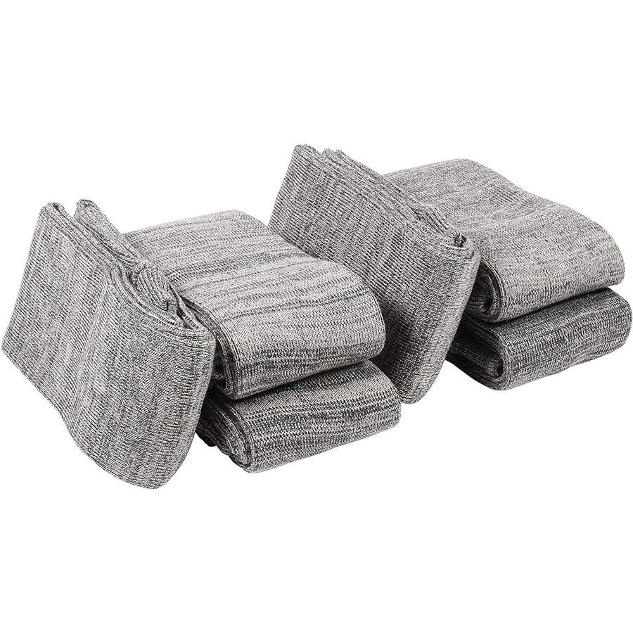 Allen 52" Silicone-Treated Knit Gun Socks for Rifle/Shotgun 6-Pack Gray