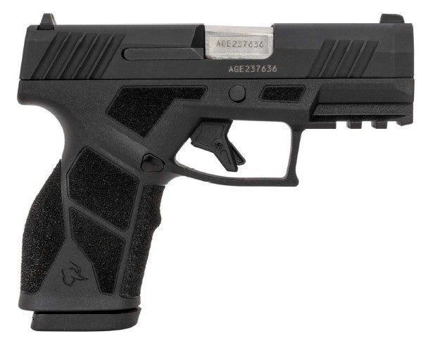 Taurus GX2 Compact 9mm Luger 10+1 Pistol, 3.38" Black Steel Barrel, Black Polymer Frame with Picatinny Rail
