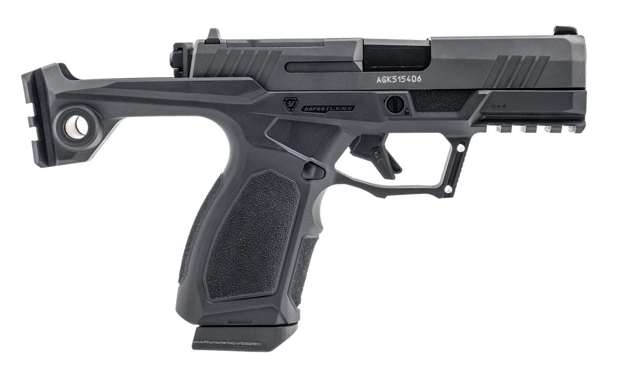 Taurus 1-GX4CRP941-10SI GX4 Compact Frame 9mm Luger 10+1 3.70" Stainless Steel Barrel, Alloy Steel Optic Ready/Serrated Slide, Stainless Steel Frame