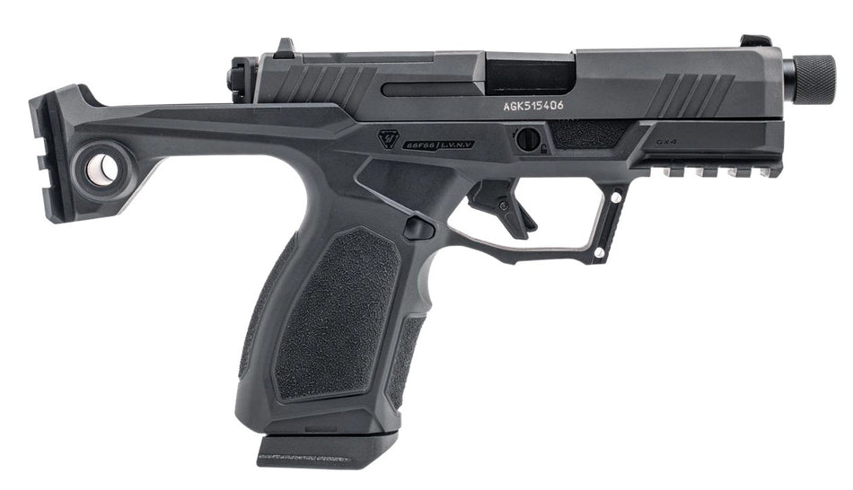 Taurus GX4 Compact 9mm Luger Pistol, 15+1, 3.70" Stainless Barrel, Optic Ready