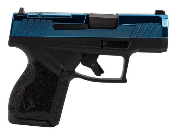 Taurus GX4 Micro-Compact 9mm Luger 10+1 3.06" Pistol, Blue PVD Serrated Slide, Textured Grip