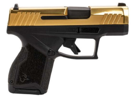 Taurus GX4 Micro-Compact 9mm Luger 13+1 3.06" Pistol, Gold PVD Serrated Slide