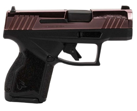 Taurus GX4 Micro-Compact 9mm Luger 10+1 3.06" Pistol, Rose Gold PVD Slide, Textured Grip