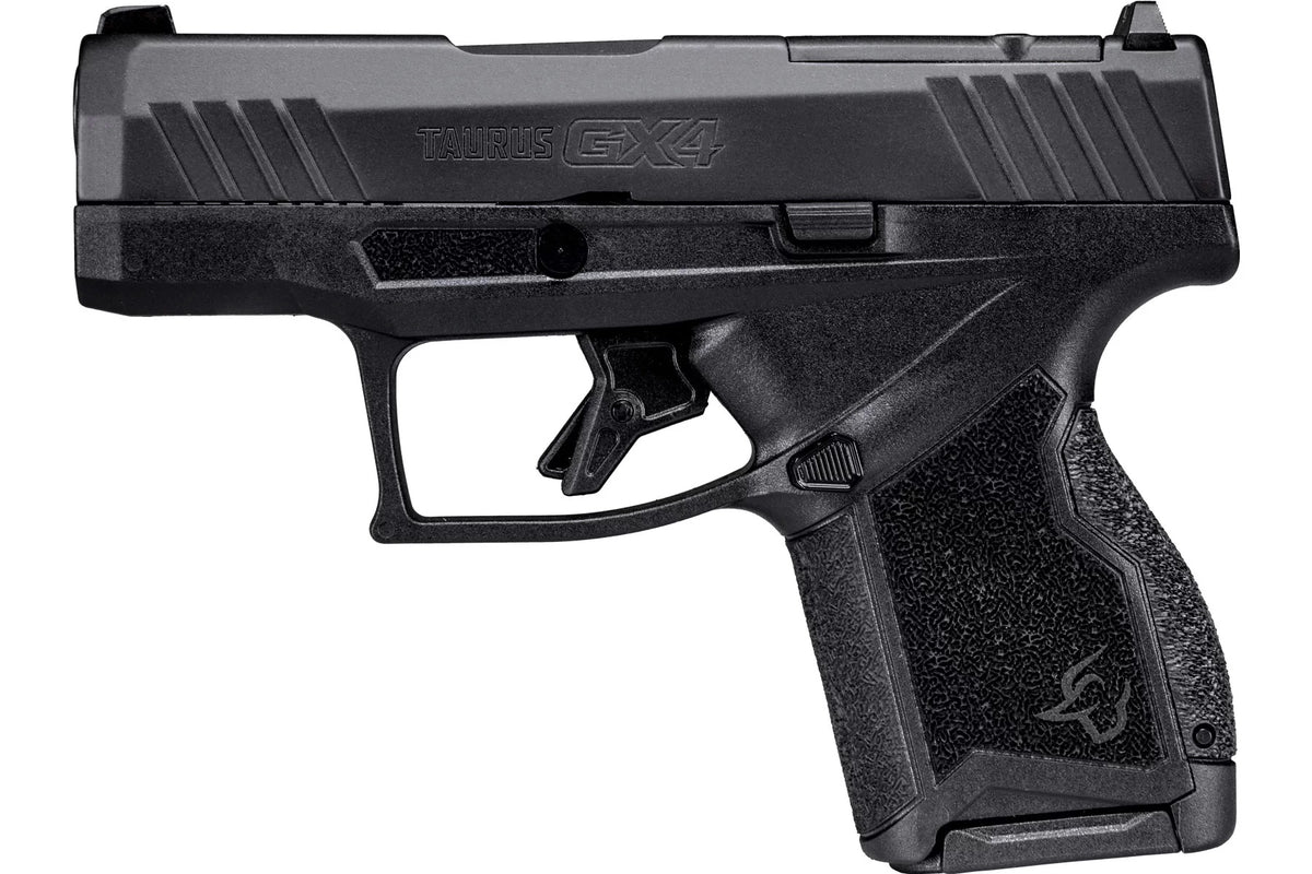 Taurus GX4 Toro 9mm Luger 3.06in 10+1 Black Frame Pistol with 2 Magazines