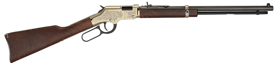 Henry H004D4 Golden Boy Deluxe 4th Edition .22 S/L/LR 16 LR Capacity Engraved Rifle, Walnut Stock