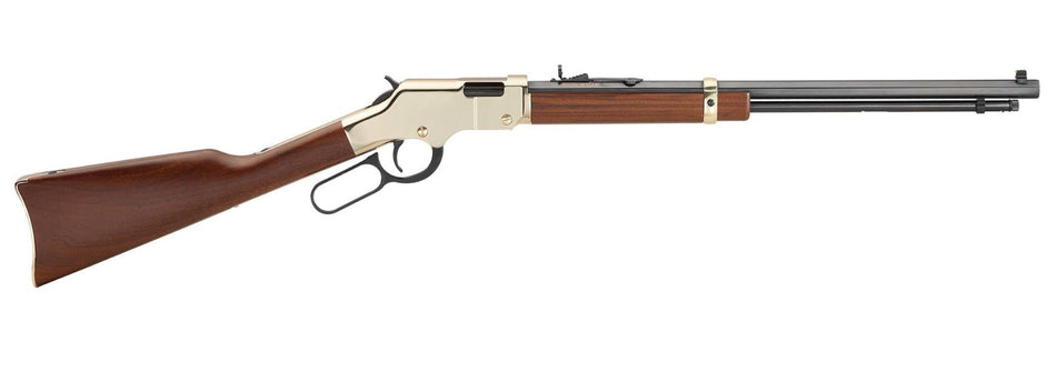 Henry H004 Golden Boy .22 LR Rifle, 16-Round Capacity, 20" Octagon Barrel, Brasslite Finish, American Walnut Stock (Right Hand)