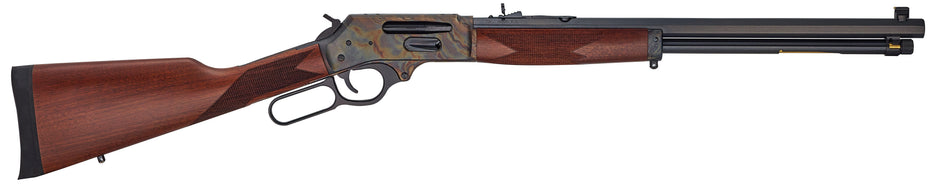 Henry H009GCC Side Gate Full-Size .30-30 Win 5+1 20-Inch Blued Octagon Barrel, Color Case Hardened Receiver, Walnut Stock, Right-Hand