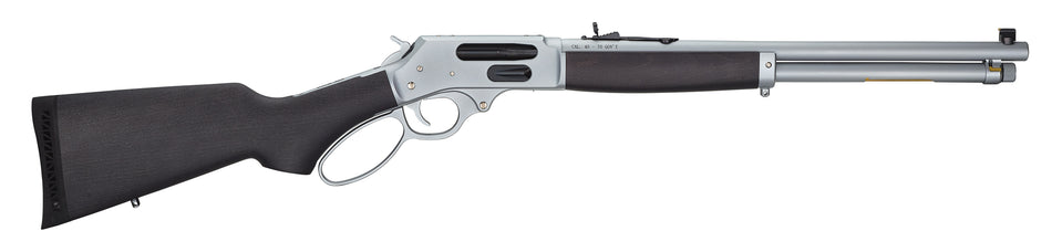 Henry H010GAW Side Gate All Weather .45-70 Gov Lever-Action Rifle, 4+1 Capacity, Hard Chrome Barrel, Stained Hardwood Stock