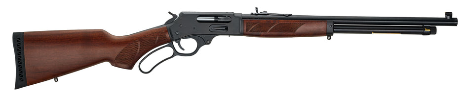 Henry H018G410R Side Gate .410 Bore Lever Shotgun, 6+1 Capacity, 19.75" Blued Barrel, American Walnut Stock