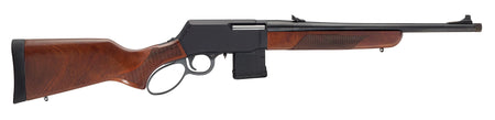 Henry H023300 Supreme .300 Blackout 10+1 16.5" Threaded Barrel Rifle, Black Anodized, Walnut Stock