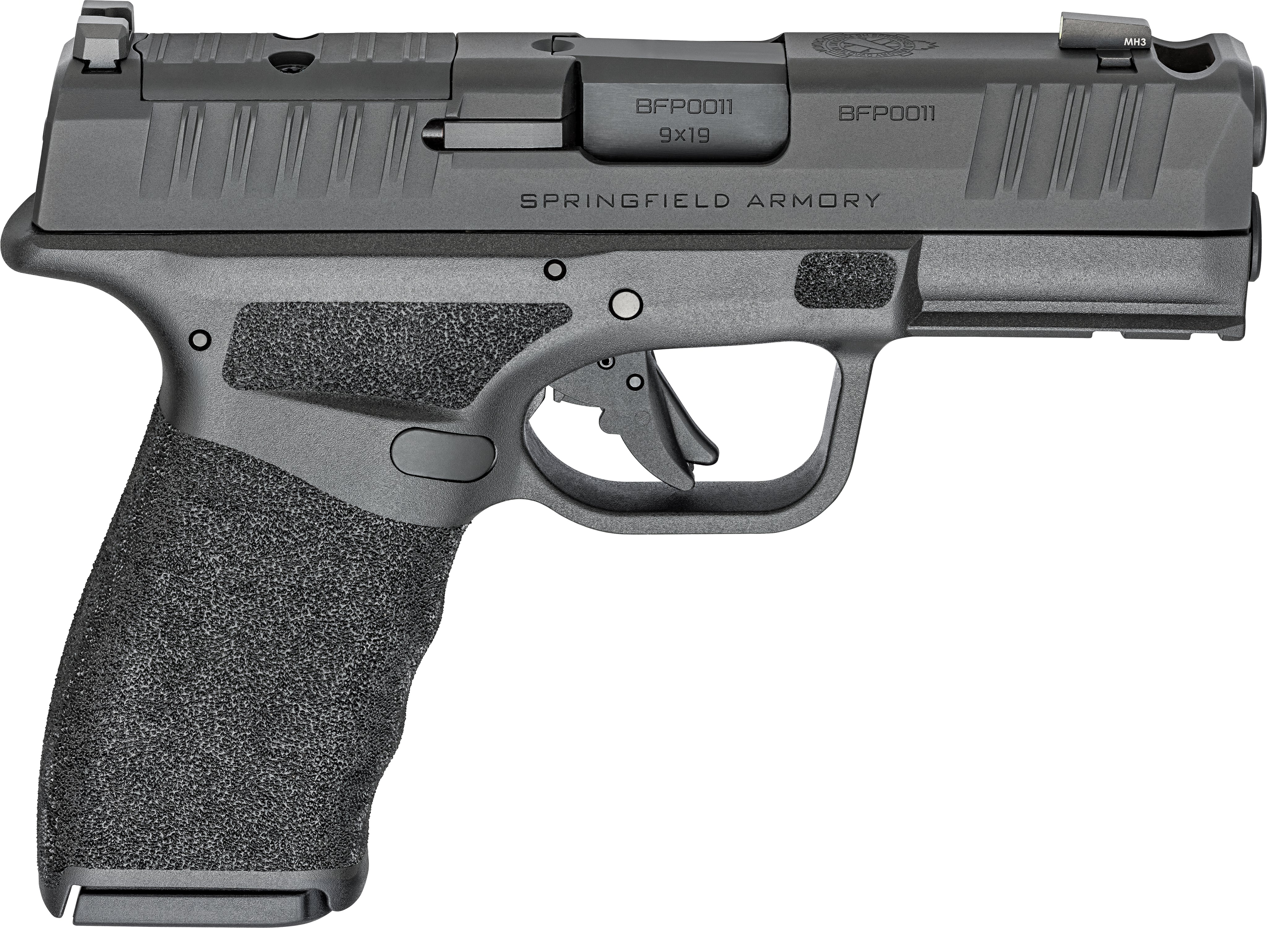 Springfield Armory Hellcat Pro Compact 9mm Luger Pistol, 3.7-Inch Barrel, 10-Round Magazine