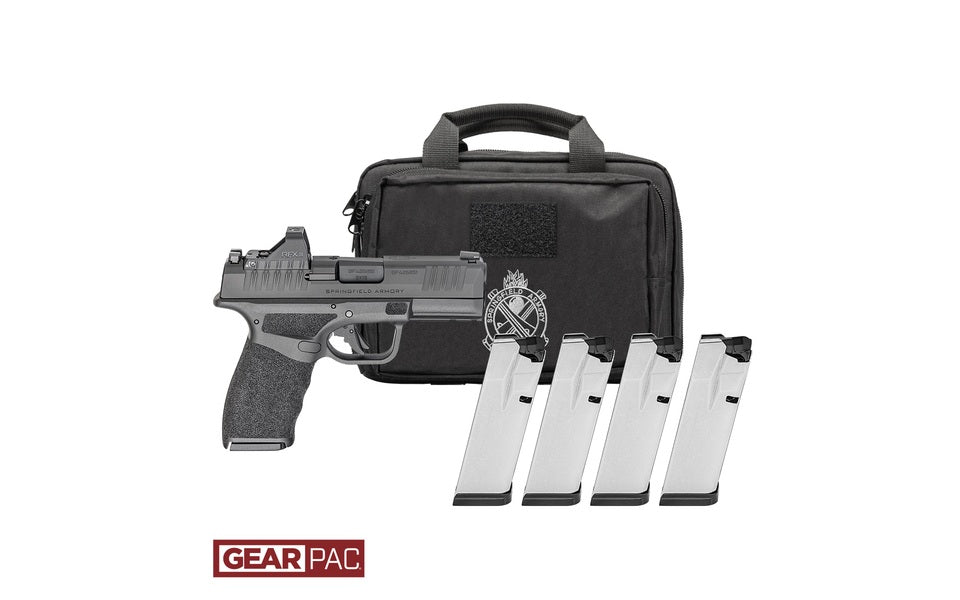 Springfield Armory Hellcat Pro 9mm 3.7in OSP Pistol Package, 15/17-Round