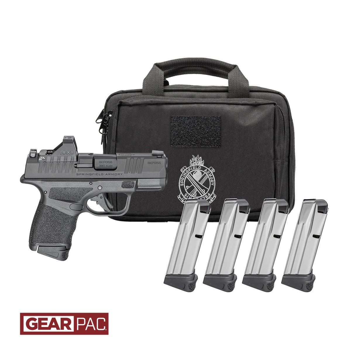 Springfield Hellcat OSP .380 ACP Black Pistol 10+1 - Gear Pac