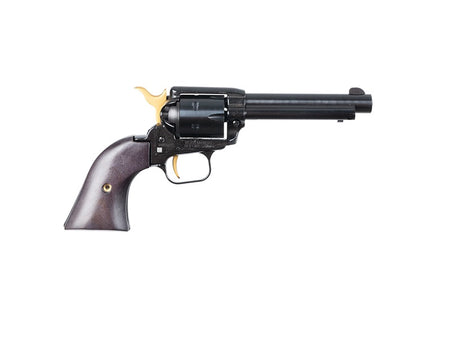 Heritage Rough Rider RR22B4-GLD .22 LR 6-Shot Revolver, 4.75" Barrel, Gold Accents
