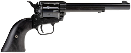 Heritage Mfg RR22B6-BBK Rough Rider 22 LR 6 Shot 6.50" Black Oxide Alloy Steel Barrel, Black Alloy Steel Frame, Black Oxide Cylinder, Black Laminate Wood Grip, Exposed Hammer
