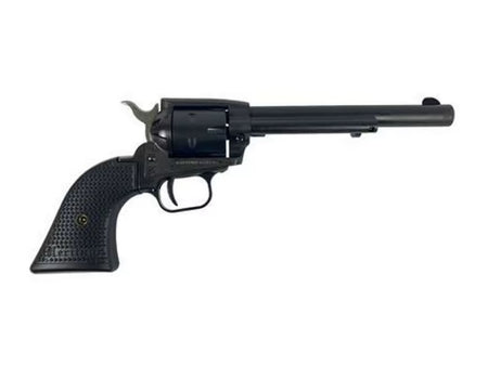Heritage Rough Rider SRR22MBS6PG .22 LR/.22 WMR 6-Shot 6.50" Black Satin Revolver