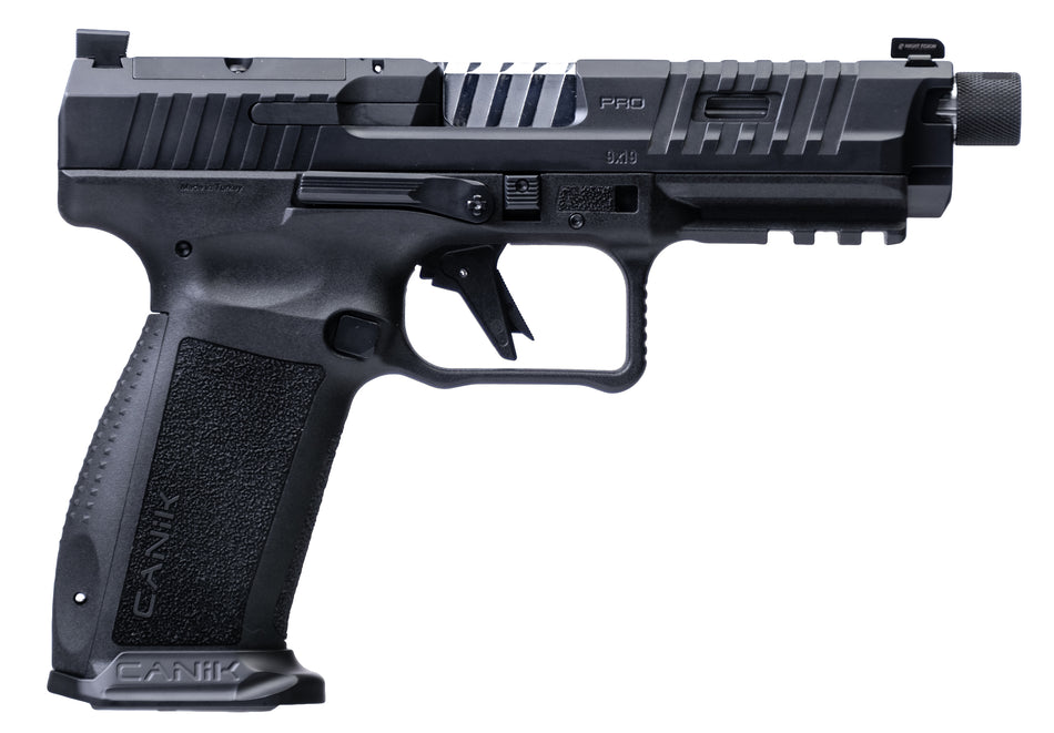 Canik Mete SFT Pro HG7069-N 9mm Luger 20+1, 5" Threaded Barrel, Stingray Optic Ready Slide