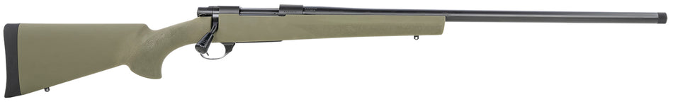 Howa M1500 Hogue Full-Size 7mm PRC, 24-Inch Blued Barrel, Green Synthetic Stock, Right Hand