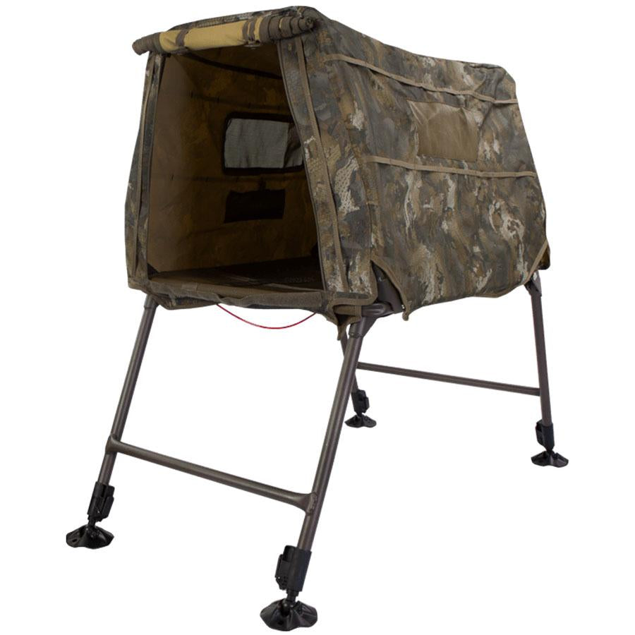 MOmarsh Invisi-Lab Hunting Dog Blind in Optifade Timber Camouflage