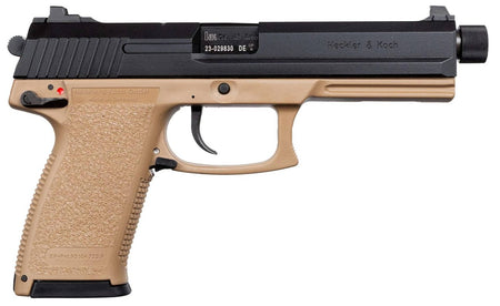 HK Mark 23 .45 ACP Pistol, 12+1 Capacity, 5.87" Threaded Barrel, FDE Frame
