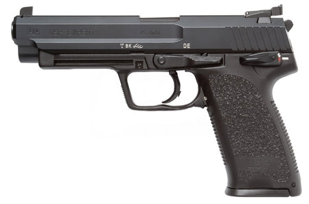 HK USP Expert V1 SA/DA .45 ACP Pistol, 5.19" Barrel, 12+1 Capacity, Black Finish, Includes 2 Magazines